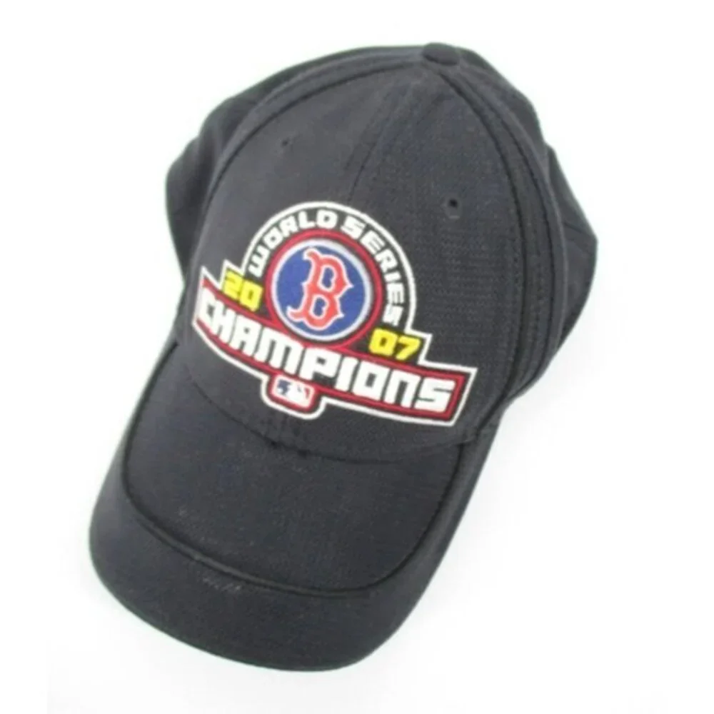 Boston Red Sox Cap Black Fitted OS World Series Champions 2007 New Era MLB